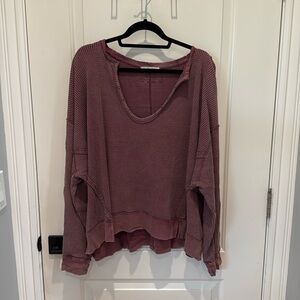 Oversized We the Free Top